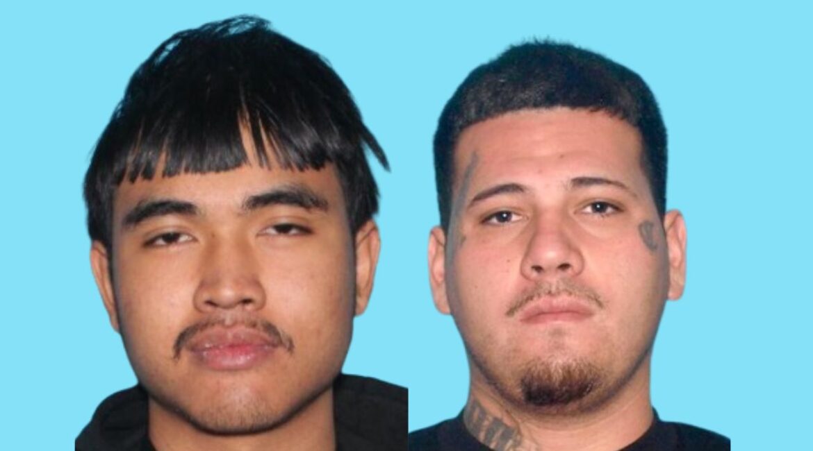 Kobe Chantharangsy (left), 18, has been arrested on murder charges in connection with a fatal shooting at a Fresno barbershop, while Adrian Echeverria has been charged as an accessory in the case.