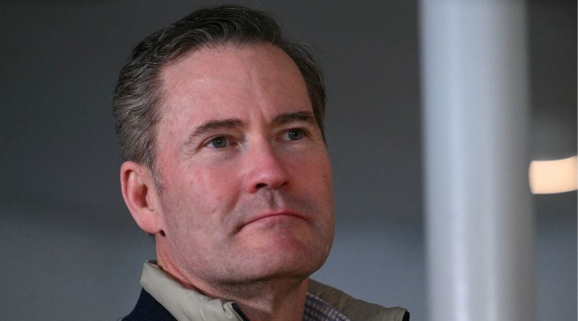 U.S. National Security Advisor Mike Waltz joins U.S. Vice President JD Vance for a visit to the U.S. military's Pituffik Space Base in Greenland on March 28, 2025. (Jim Watson/Pool via REUTERS/File Photo)