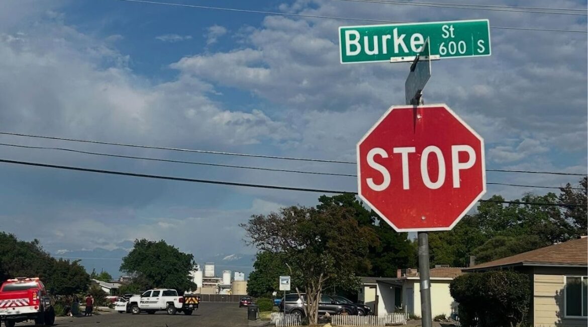 A driver who ran a stop sign and caused a fatal three-vehicle crash in Visalia was arrested after fleeing the scene on Thursday, May 1, 2025. (Visalia PD)