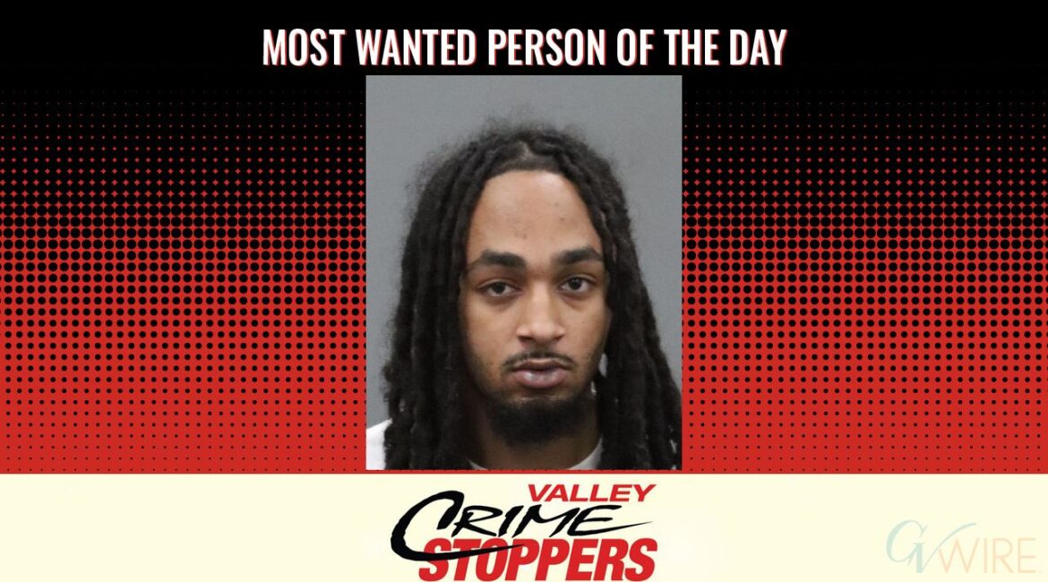 Dexter Marvin Francis is Valley Crime Stoppers' Most Wanted Person of the Day for May 2, 2025. (Valley Crime Stoppers)