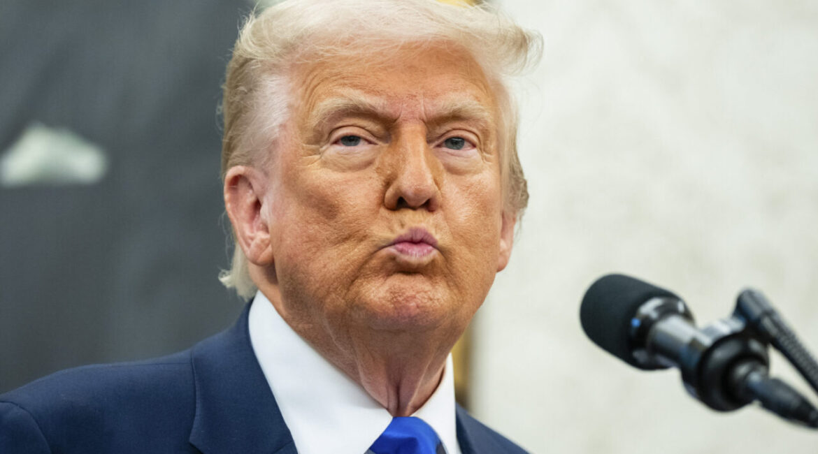 Trump Takes Questions about Pope Image