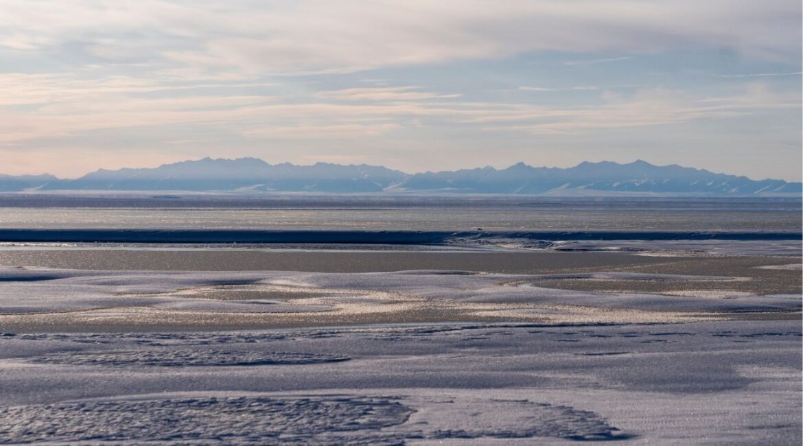 The Kaktovik Lagoon and the Brooks Range mountains of the Arctic National Wildlife Refuge are seen in Kaktovik, Alaska, Oct. 15, 2024. (AP File)
