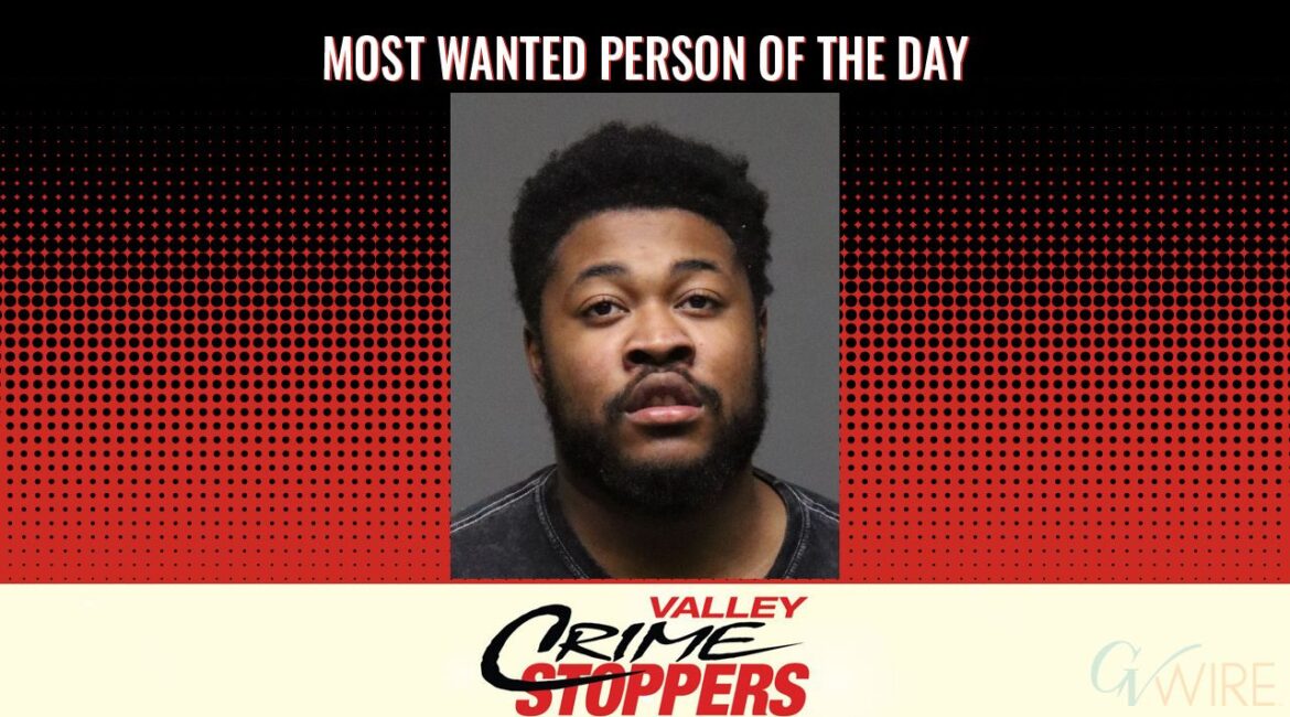 Douglas Kindle is Valley Crime Stoppers' Most Wanted Person of the Day for May 7, 2025. (Valley Crimes Stoppers)