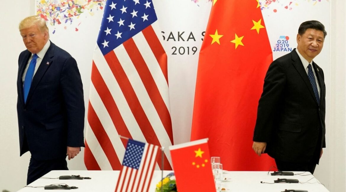 President Donald Trump attends a bilateral meeting with China's President Xi Jinping during the G20 leaders summit in Osaka, Japan, June 29, 2019. (REUTERS/Kevin Lamarque)