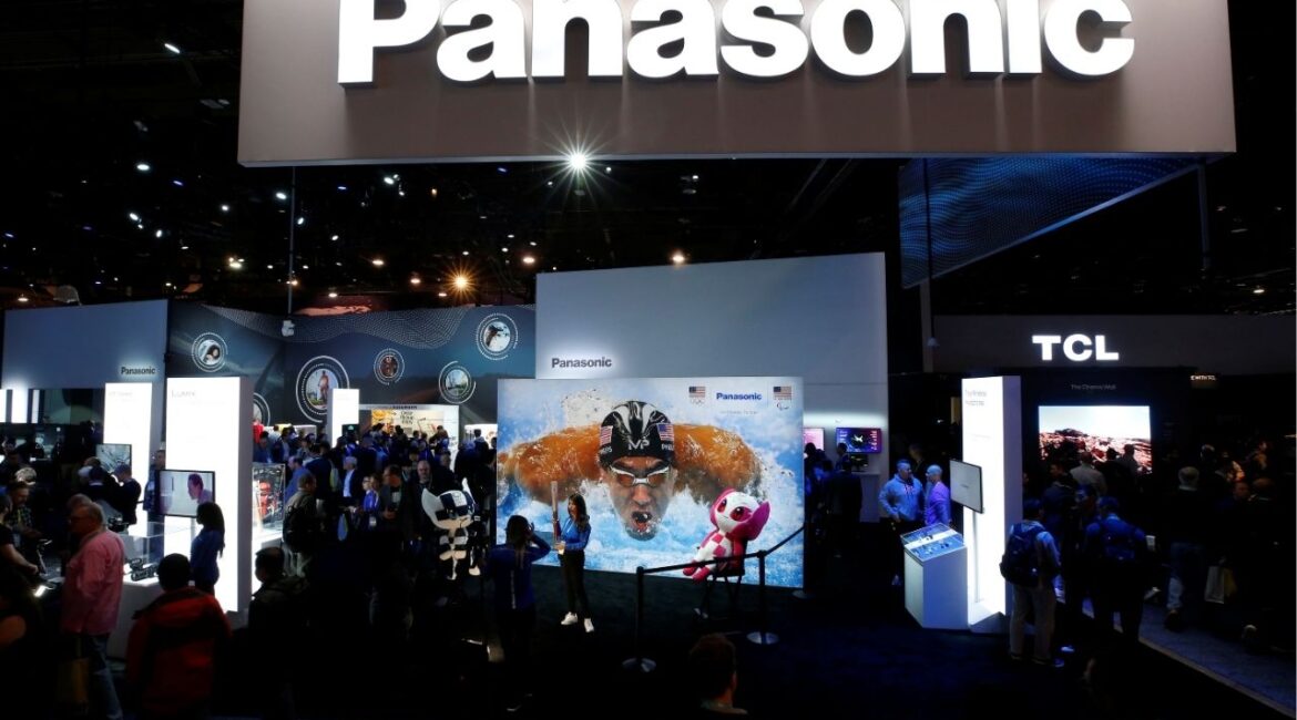 The Panasonic booth is shown during the 2020 CES in Las Vegas, Nevada, U.S. January 7, 2020. REUTERS/Steve Marcus/File Photo