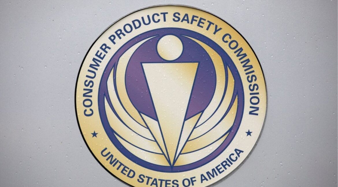 Signage is seen outside of the U.S. Consumer Product Safety Commission in Rockville, Maryland, U.S., August 31, 2020. REUTERS/Andrew Kelly/File Photo