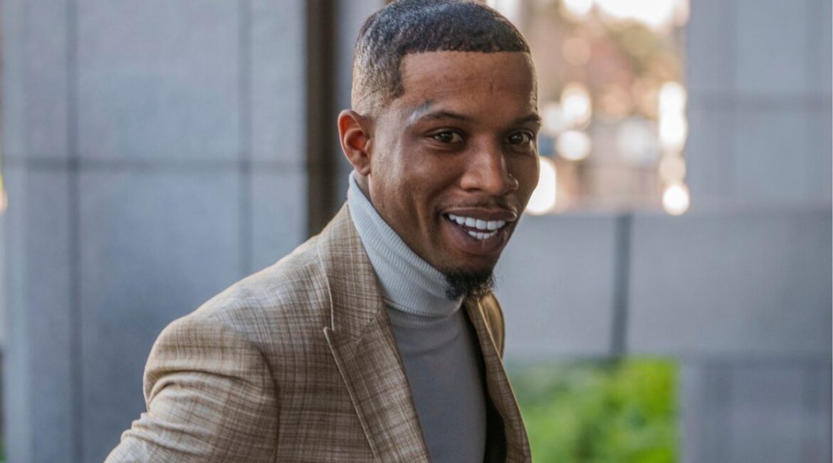 Singer Tory Lanez returns to the Clara Shortridge Foltz Criminal Justice Center for his trial, Dec. 13, 2022, in Los Angeles. (AP File)