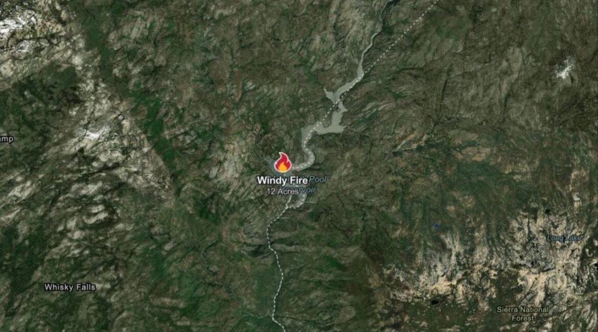 The Windy Fire near Mammoth Pool Reservoir in Madera County has grown to 12 acres with zero containment as of Tuesday, June 10, 2025, CalFire reports. (CalFire)
