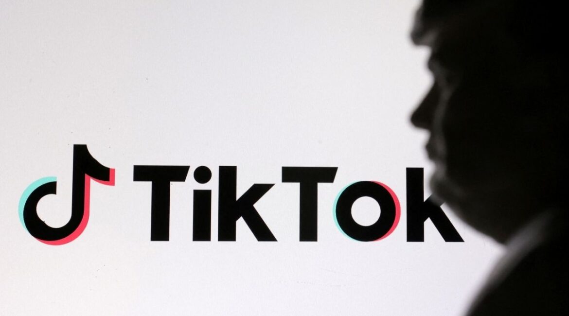 A 3D-printed miniature model of U.S. President-elect Donald Trump and TikTok logo are seen in this illustration taken January 19, 2025. (Reuters File)