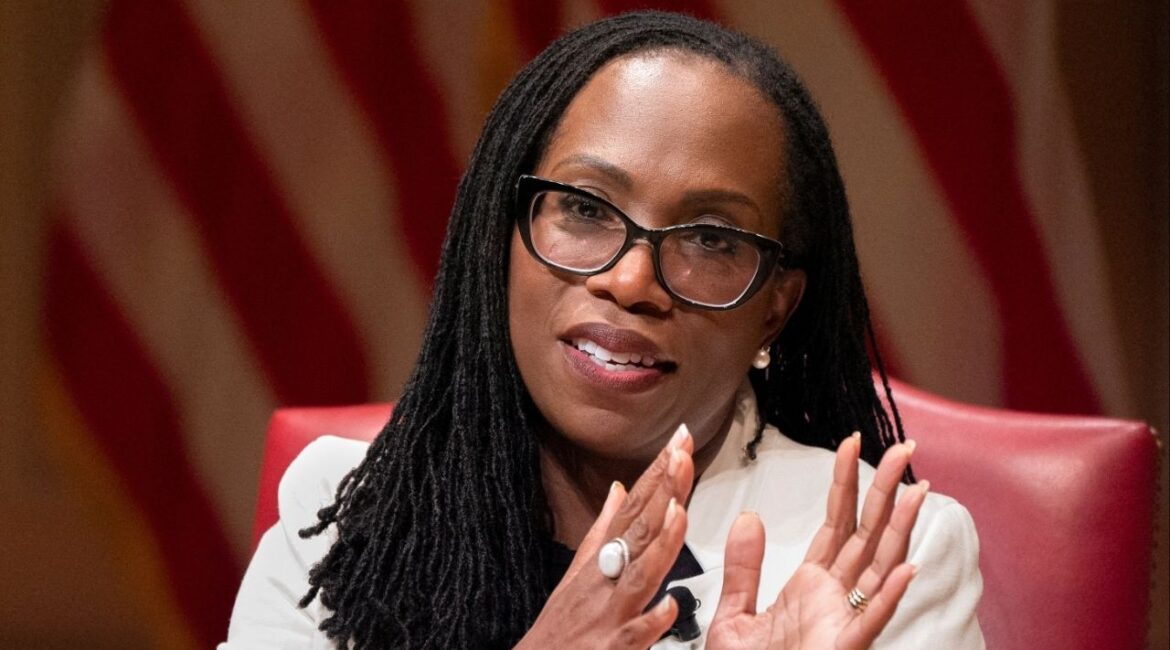 Supreme Court Justice Ketanji Brown Jackson speaks to the 2025 Supreme Court Fellows Program, Thursday, Feb. 13, 2025, at the Library of Congress in Washington, D.C. (Reuters File)