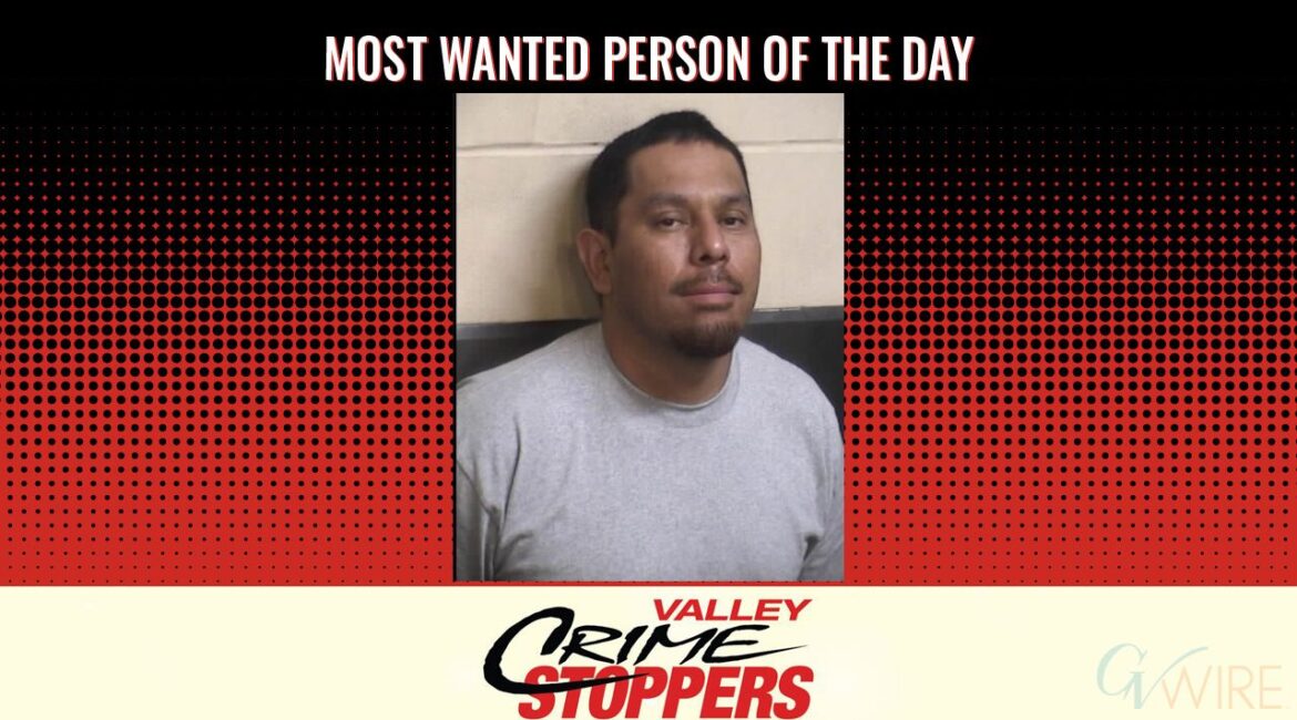 Andres Mojica is Valley Crime Stoppers' Most Wanted Person of the Day for June 24, 2025. (Valley Crimes Stoppers)