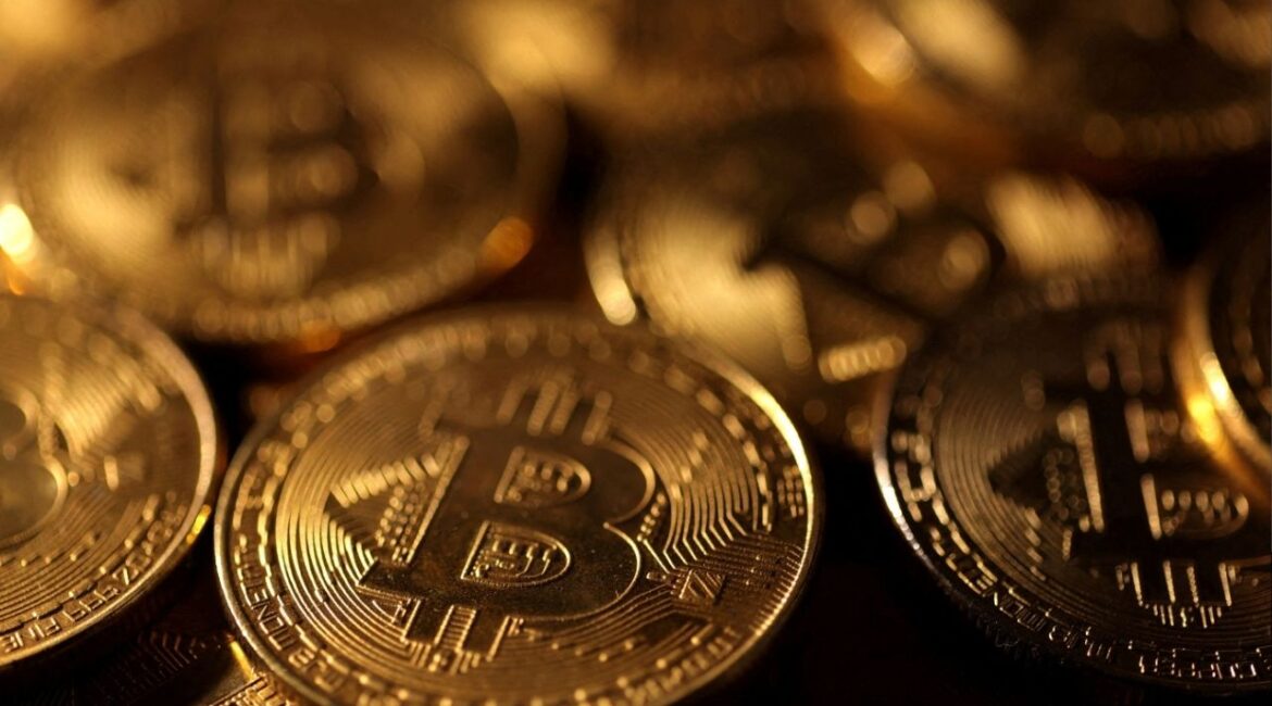 Representations of cryptocurrency Bitcoin are seen in this illustration taken November 25, 2024. (Reuters File)
