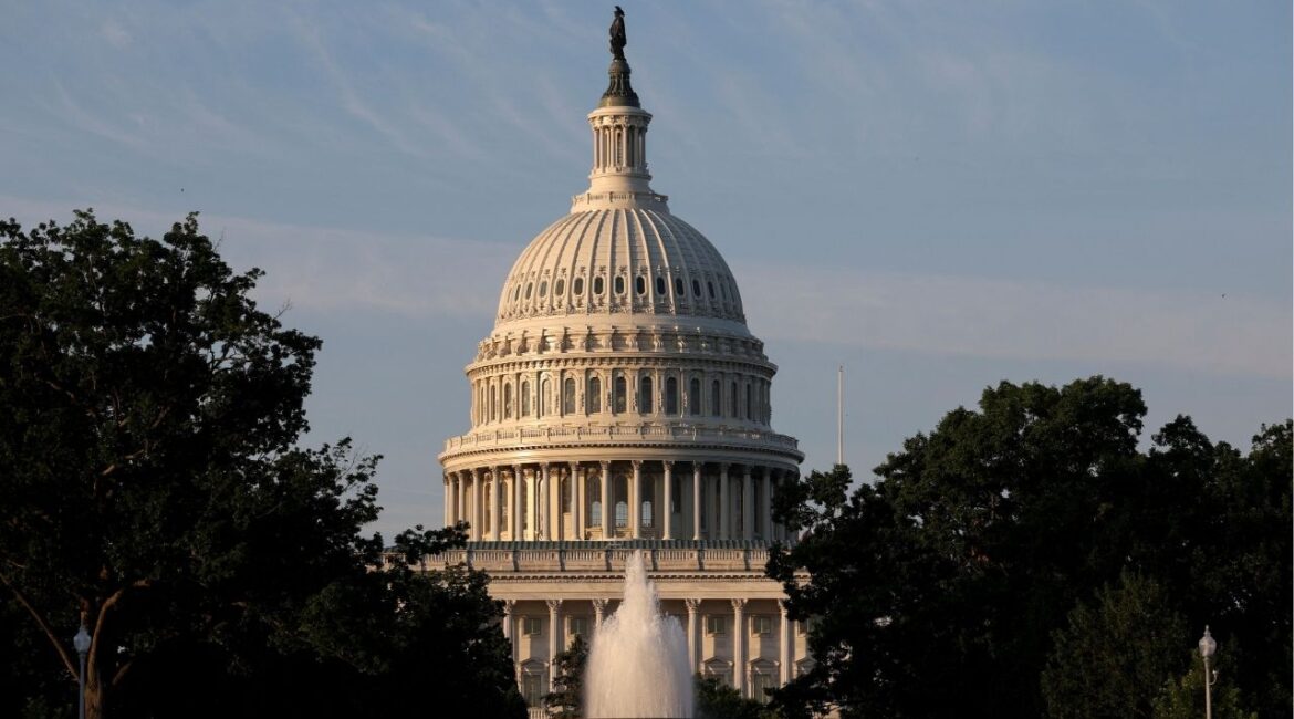 A view shows the dome of the U.S. Capitol, in Washington, D.C., U.S., July 3, 2025. (Reuters File)