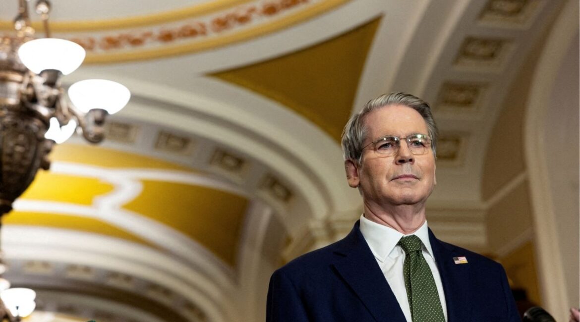 U.S. Secretary of the Treasury Scott Bessent speaks during a press conference following a weekly policy luncheon on Capitol Hill in Washington, D.C., U.S., June 24, 2025. (Reuters)