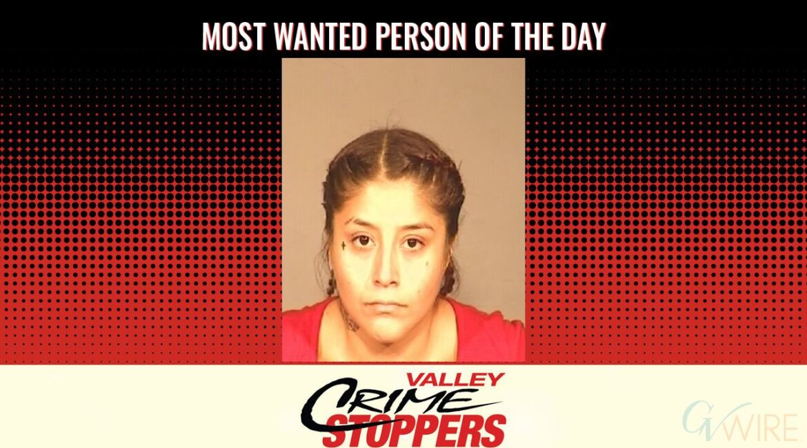 Sandra Neredia Jaquez is Valley Crime Stoppers' Most Wanted Person of the Day for July 3, 2025. (Valley Crimes Stoppers)