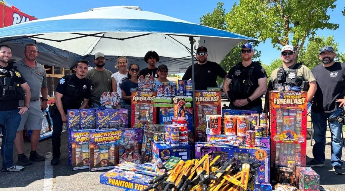 Bullard High School’s basketball fundraiser was hit by a $40,000 fireworks theft, with police recovering about $10,800 worth during Fresno raids. (Fresno PD)