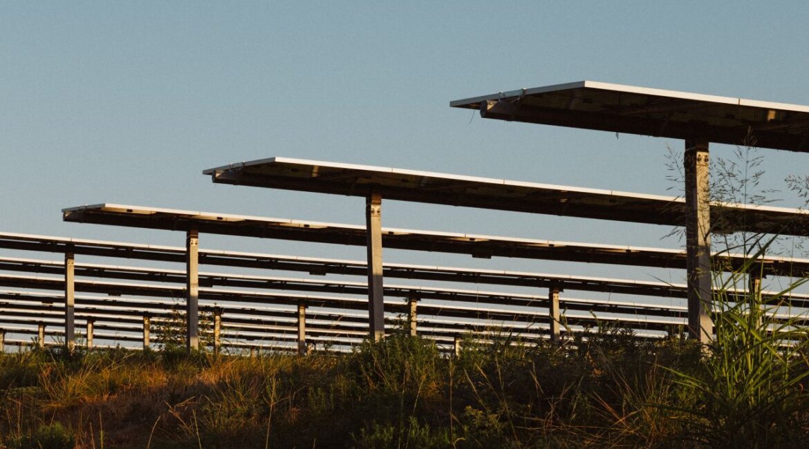 Solar Farm in Riesel, Texas