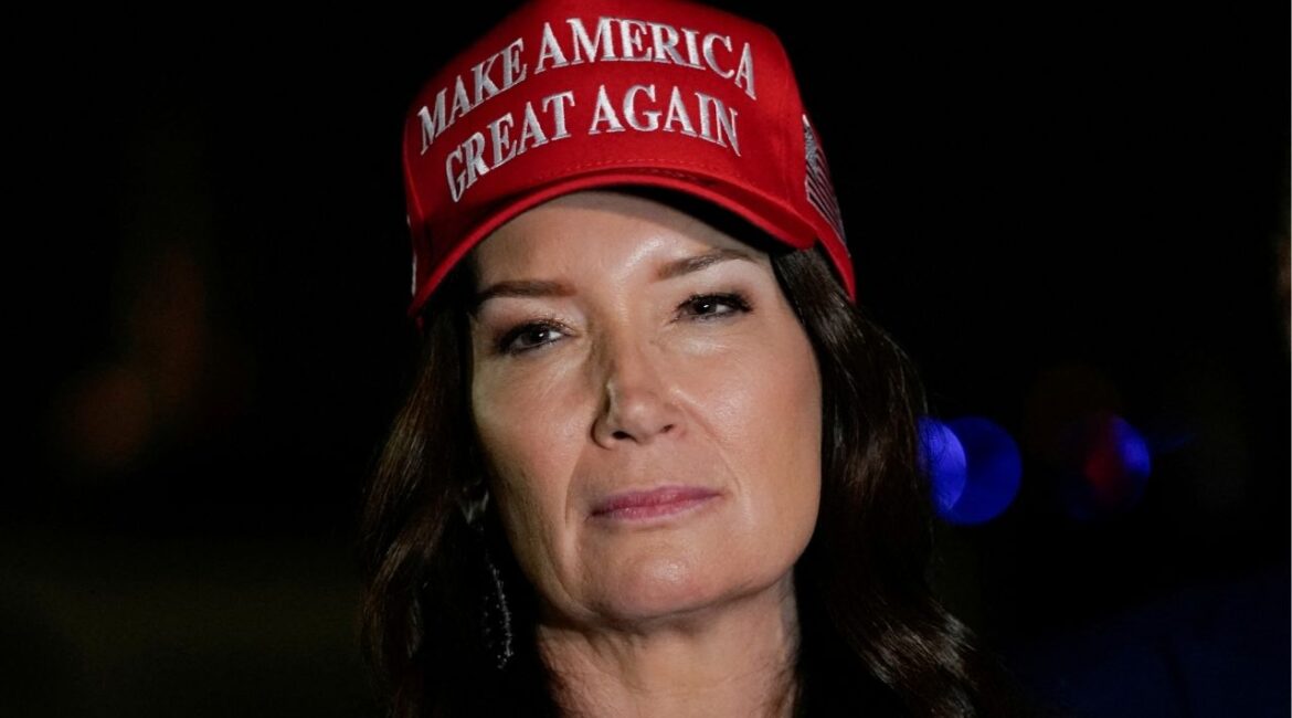 U.S. Agriculture Secretary Brooke Rollins looks on at Joint Base Andrews following U.S. President Donald Trump's visit to Iowa, at Joint Base Andrews, Maryland, U.S. July 4, 2025. (Reuters File)