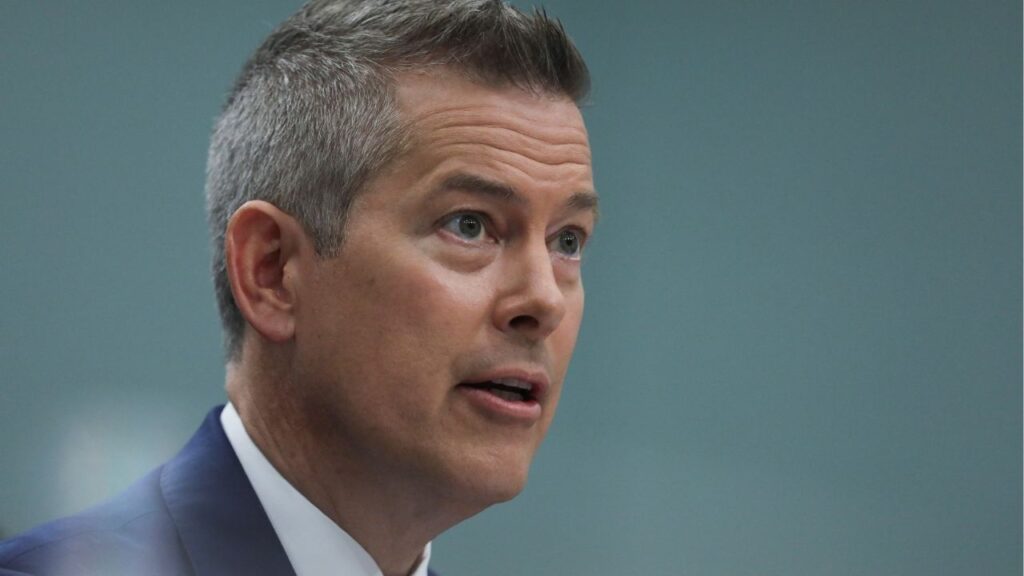 U.S. Transportation Secretary Sean Duffy testifies before a House Appropriations Transportation, Housing and Urban Development, and Related Agencies Subcommittee hearing on the Department of Transportation budget, on Capitol Hill in Washington, D.C., U.S., May 14, 2025. (Reuters File)