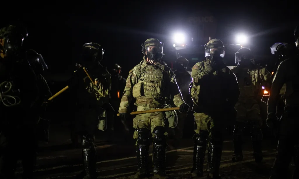 Immigration Raid at Glass House Farms, Camarillo, California