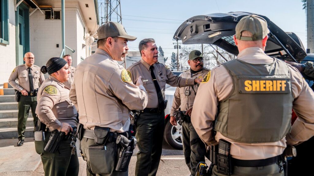 LA County Sheriff Robert Luna