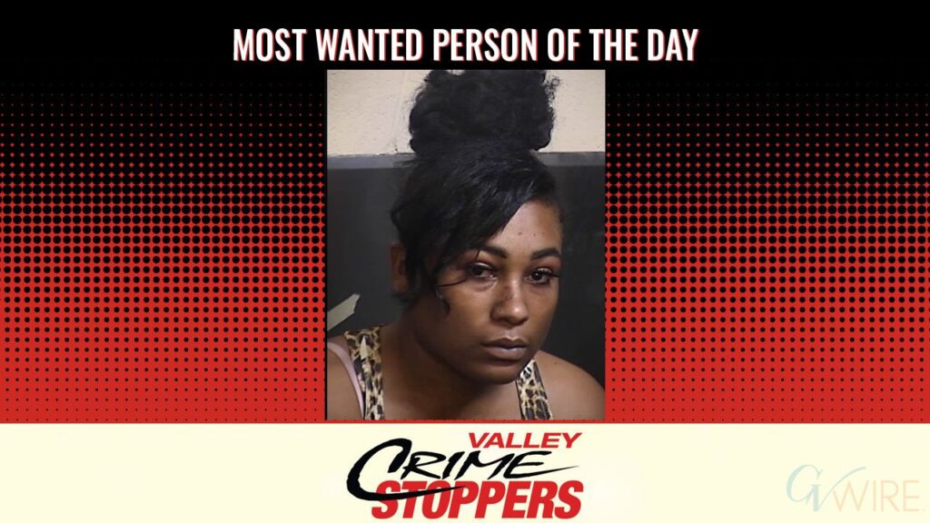 Lavisha Denise Beard is Valley Crime Stoppers' Most Wanted Person of the Day for July 18, 2025. (Valley Crimes Stoppers)