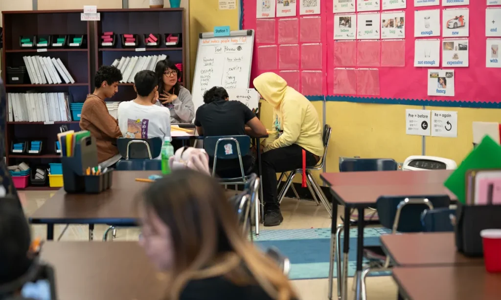 Oakland Students Learning to Read