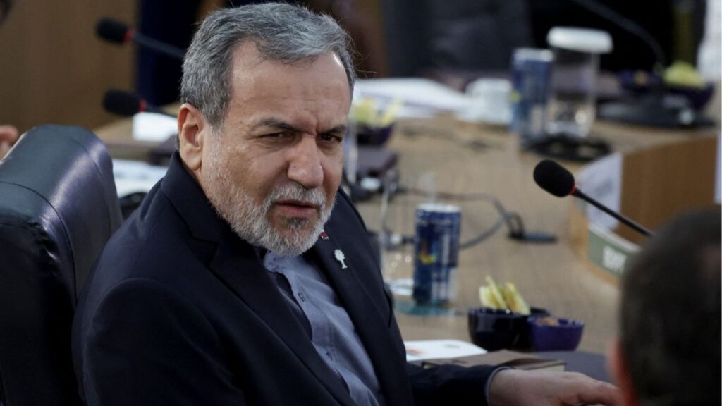 Iran's Foreign Affairs Minister Seyed Abbas Araghchi, attends the opening meeting of BRICS Summit, at the Museum of Modern Art (MAM) in Rio de Janeiro, Brazil July 6, 2025. (Reuters File)