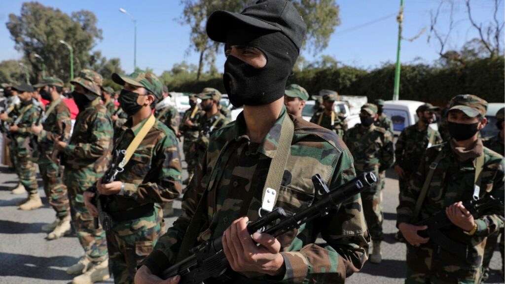 Houthi fighters take part in a parade for people who attended Houthi military training as part of a mobilization campaign, in Sanaa, Yemen December 18, 2024. (Reuters File)