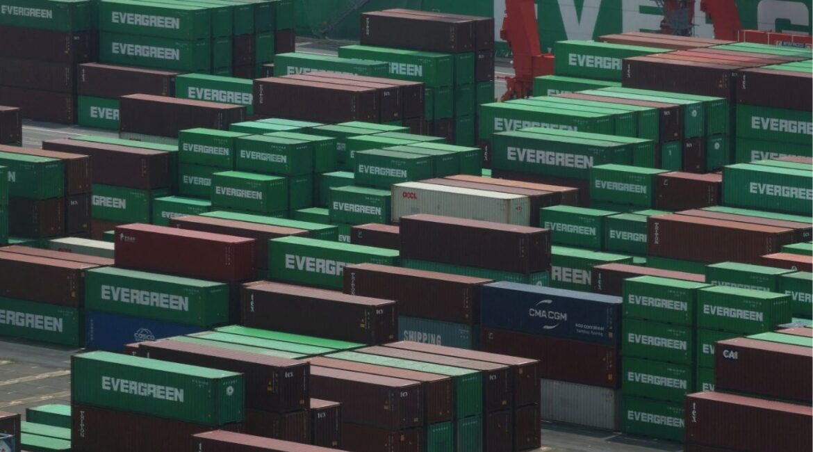 Containers are pictured at an industrial port in Tokyo, Japan, July 2, 2025. (Reuters File)
