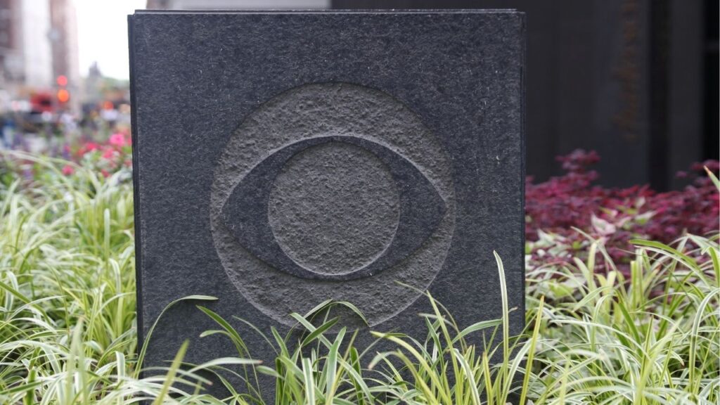 The CBS broadcasting logo is seen outside their headquarters in Manhattan, New York, U.S., July 30, 2018. (Reuters File)