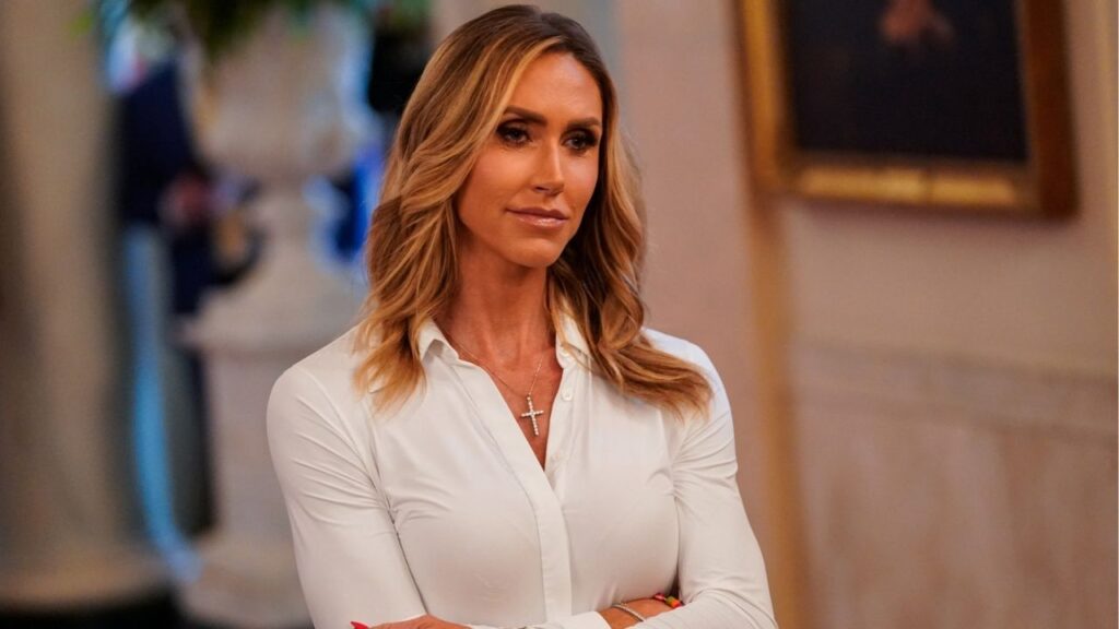 Lara Trump, daughter-in-law of U.S. President Donald Trump, looks on, before President Trump signs the "Genius Act", which will develop regulatory framework for stablecoin cryptocurrencies and expand oversight of the industry, at the White House in Washington, D.C., U.S., July 18, 2025. (Reuters File)