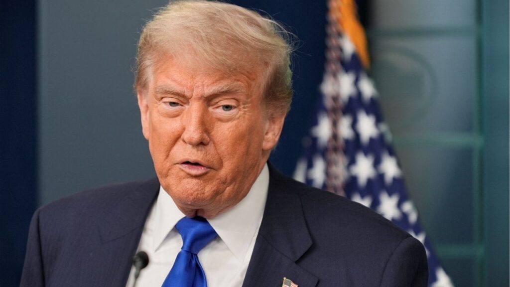 President Donald Trump speaks to the media, after the U.S. Supreme Court dealt a blow to the power of federal judges by restricting their ability to grant broad legal relief in cases as the justices acted in a legal fight over President Donald Trump's bid to limit birthright citizenship, in the Press Briefing Room at the White House in Washington D.C., June 27, 2025. (Reuters File)