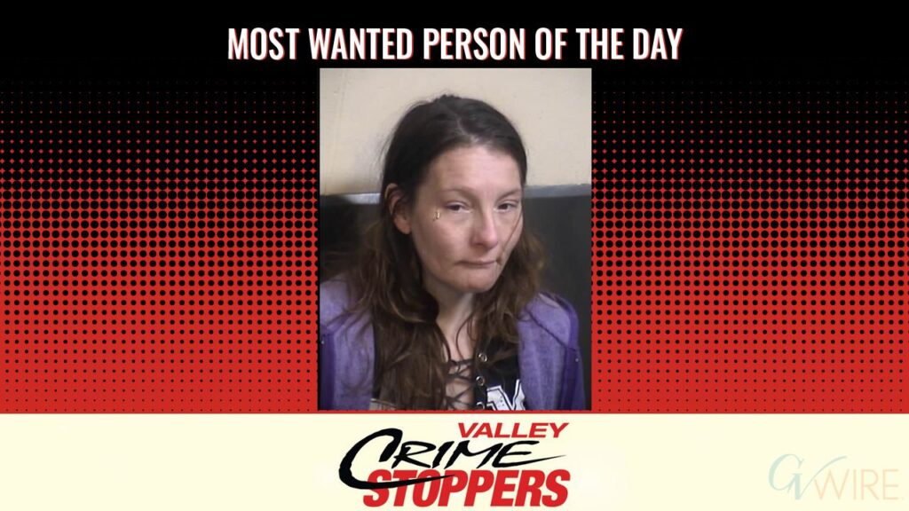 Barbie Nicole Hall is Valley Crime Stoppers' Most Wanted Person of the Day for July 28, 2025. (Valley Crimes Stoppers)