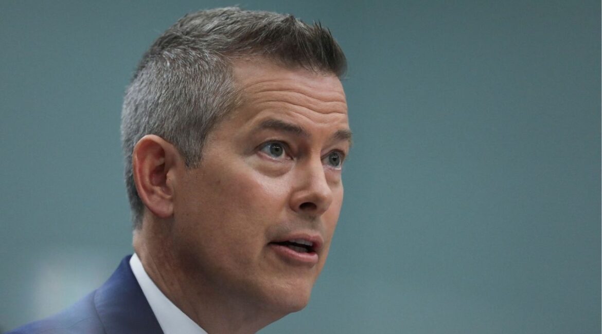 U.S. Transportation Secretary Sean Duffy testifies before a House Appropriations Transportation, Housing and Urban Development, and Related Agencies Subcommittee hearing on the Department of Transportation budget, on Capitol Hill in Washington, D.C., U.S., May 14, 2025. (Reuters File)