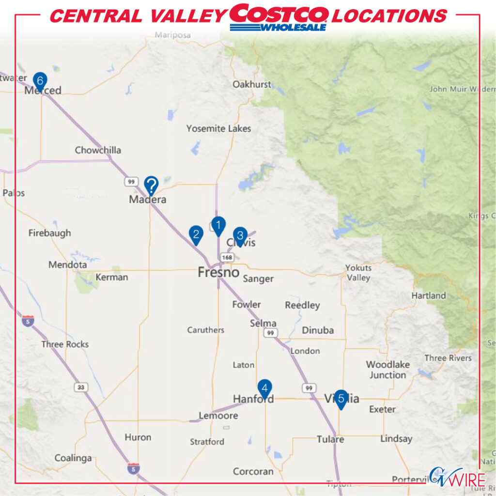 Costco Locator Map