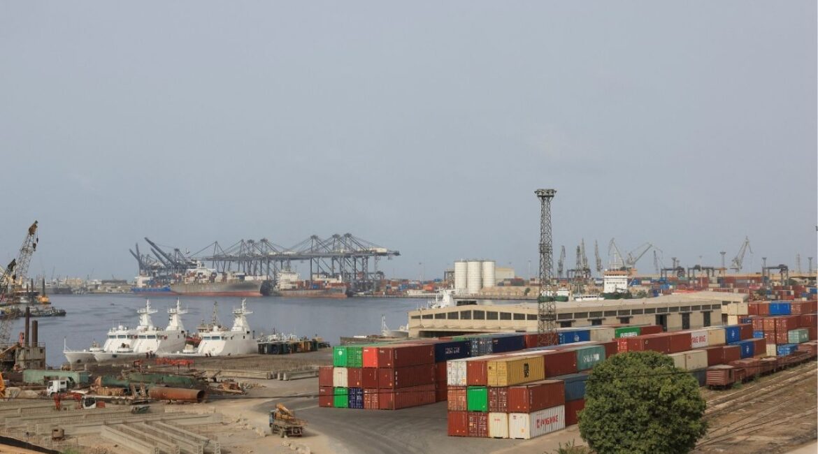 Shipping containers are seen at the Karachi port in Karachi, Pakistan, June 10, 2025. (Reuters File)