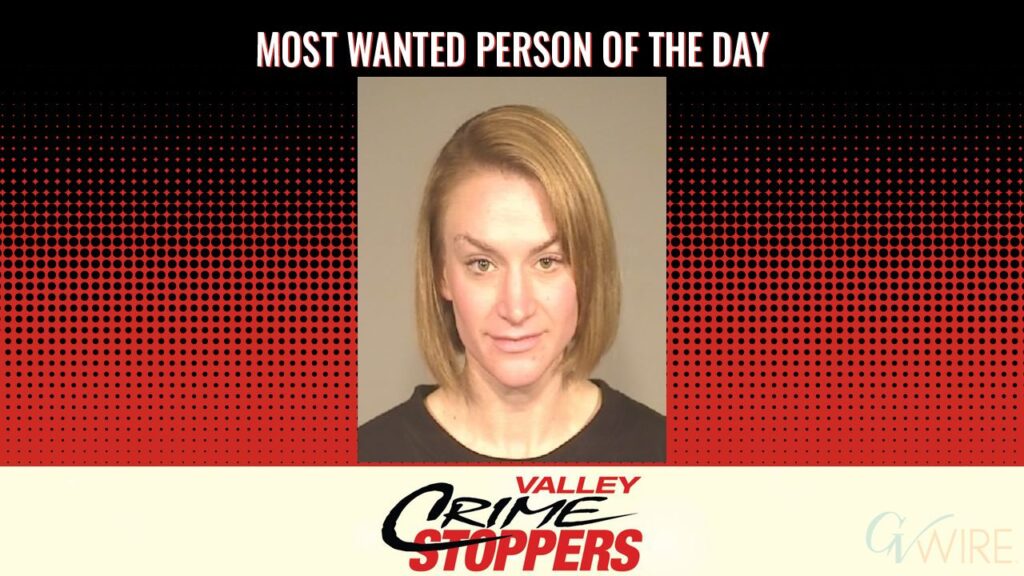 Jennifer Ayers Thompson is Valley Crime Stoppers' Most Wanted Person of the Day for August 7, 2025. (Valley Crimes Stoppers)