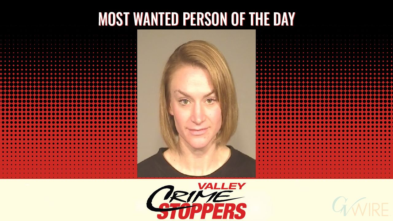 Jennifer Ayers Thompson is Valley Crime Stoppers' Most Wanted Person of the Day for August 7, 2025. (Valley Crimes Stoppers)