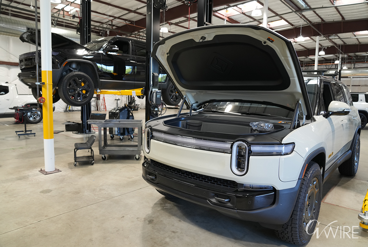 Rivian service center