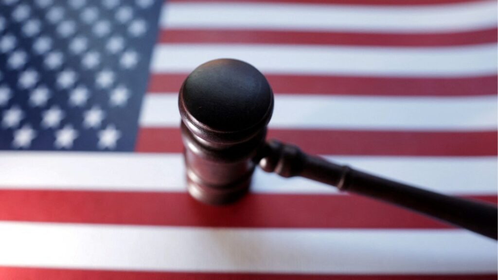 U.S. flag and Judge gavel are seen in this illustration taken, August 6, 2024. (Reuters File)