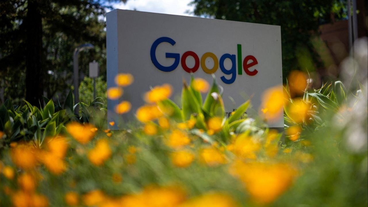 A Google logo is seen at a company research facility in Mountain View, California, U.S., May 13, 2025. (Reuters File)