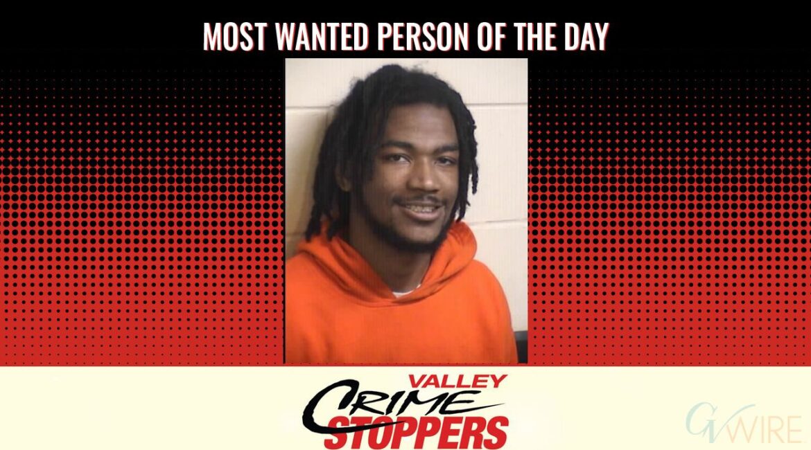 Koby Dupree Foster is Valley Crime Stoppers' Most Wanted Person of the Day for August 18, 2025. (Valley Crimes Stoppers)
