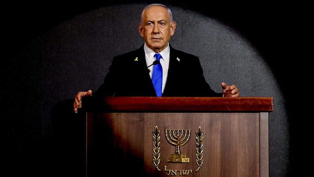 Israeli Prime Minister Benjamin Netanyahu attends the U.S. Independence Day reception, known as the annual "Fourth of July" celebration, hosted by Newsmax, in Jerusalem August 13, 2025. (Reuters File)