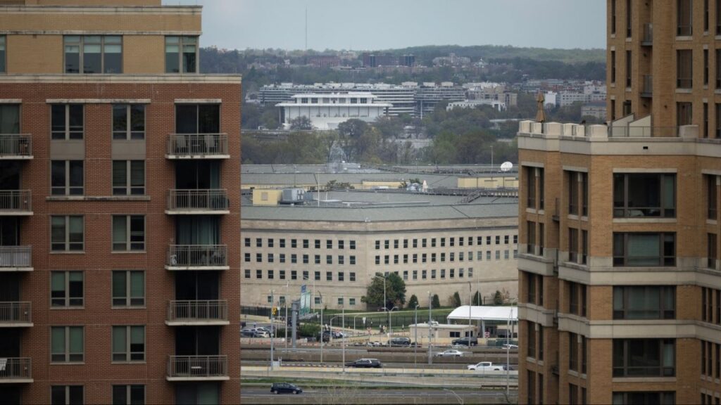 The Pentagon building is seen in Arlington, Virginia, U.S, April 6, 2023. (Reuters File)