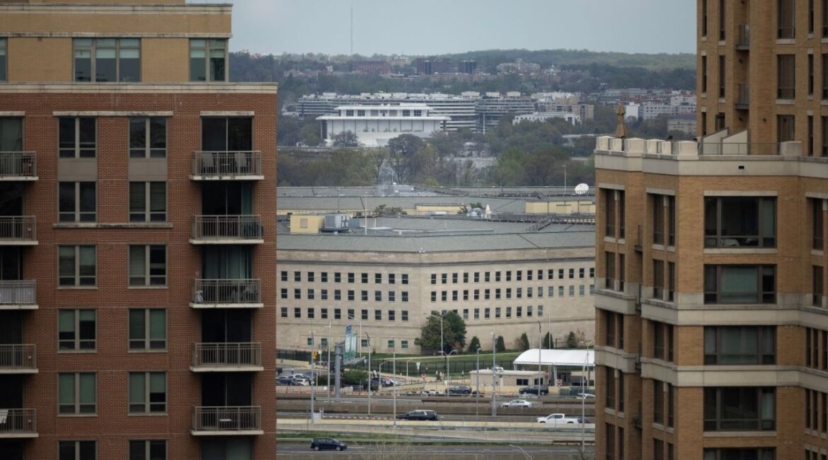 The Pentagon building is seen in Arlington, Virginia, U.S, April 6, 2023. (Reuters File)