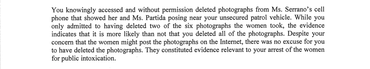 CHARLENE CARDOZA COMPLAINT You knowingly accessed and without permission