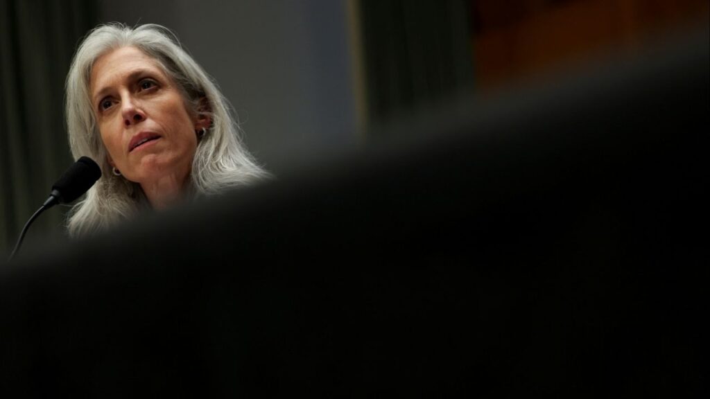 Susan Monarez, U.S. President Donald Trump's nominee to be director of the Centers for Disease Control and Prevention, testifies before a Senate Health, Education, Labor, and Pensions Committee confirmation hearing on Capitol Hill in Washington, D.C., U.S., June 25, 2025. (Reuters File)